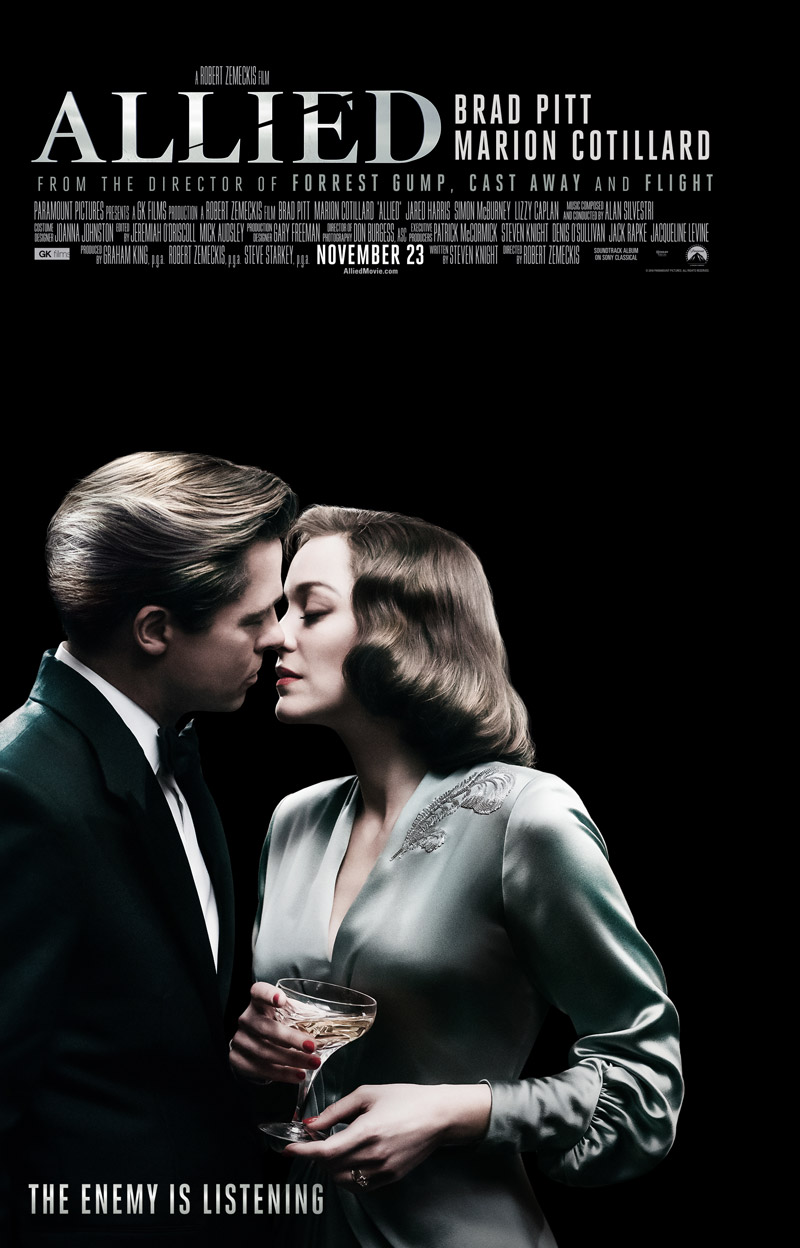 ดูหนังออนไลน์ Allied (2016) สายลับพันธมิตร