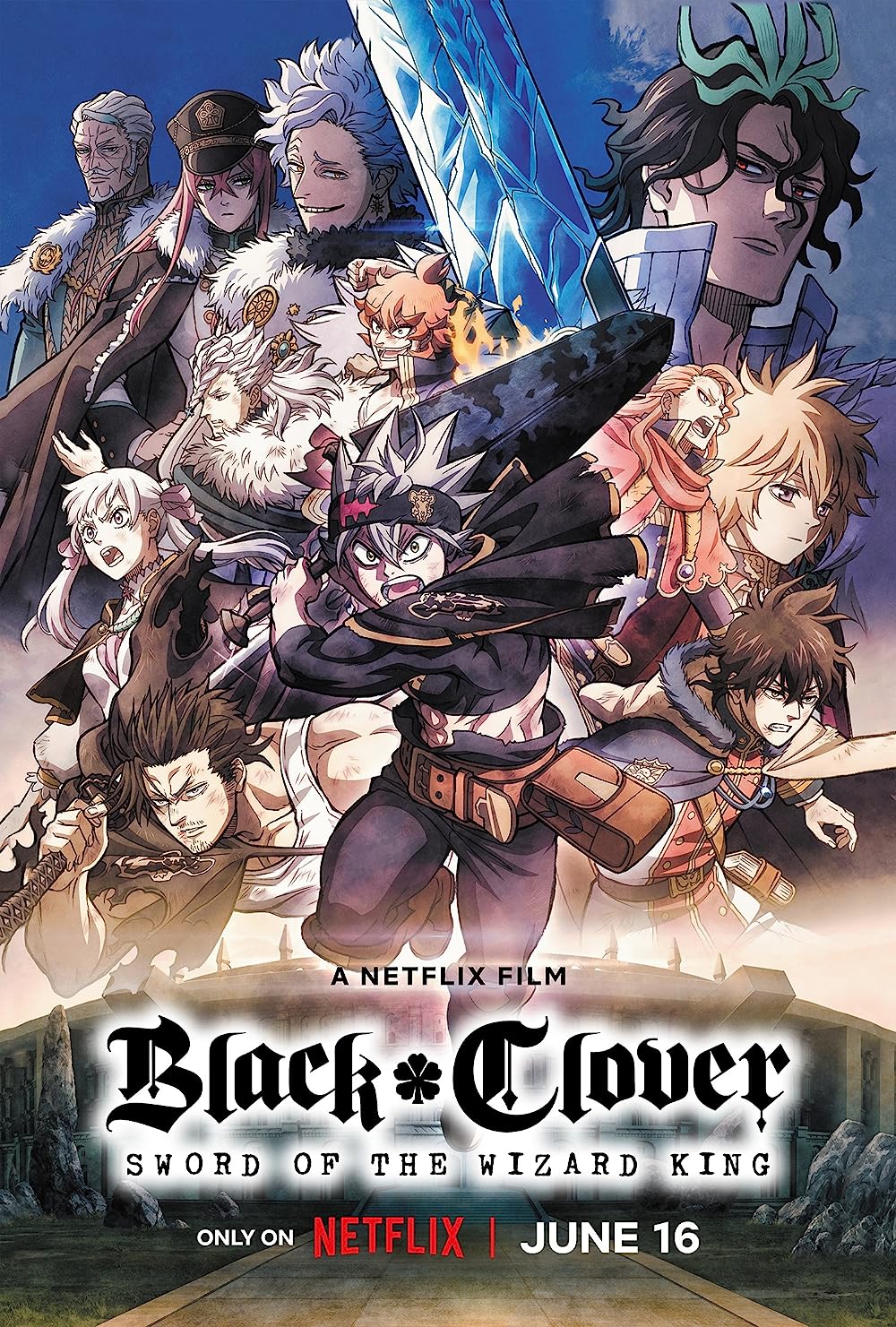 ดูหนังออนไลน์ Black Clover Sword of the Wizard King 2023 แบล็คโคลเวอร์ ดาบแห่งจักรพรรดิเวทมนตร์ พากษ์ไทย