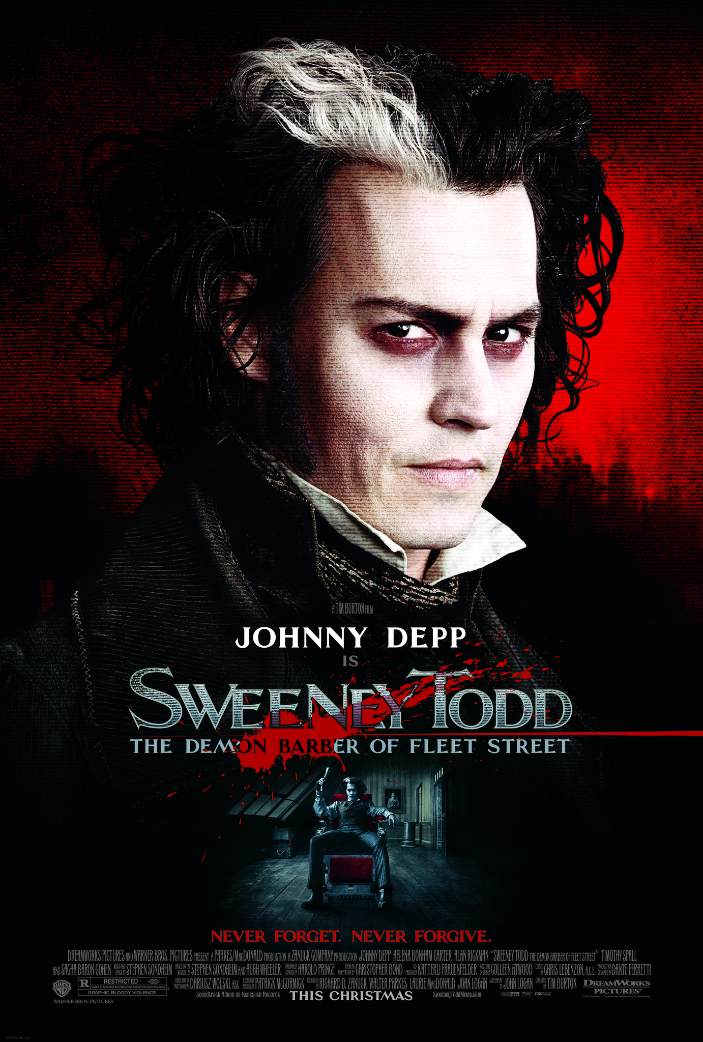 ดูหนังออนไลน์ฟรี Sweeney Todd The Demon Barber of Fleet Street สวีนนีย์ ท็อดด์ บาร์เบอร์หฤโหดแห่งฟลีทสตรีท 2007 พากย์ไทย