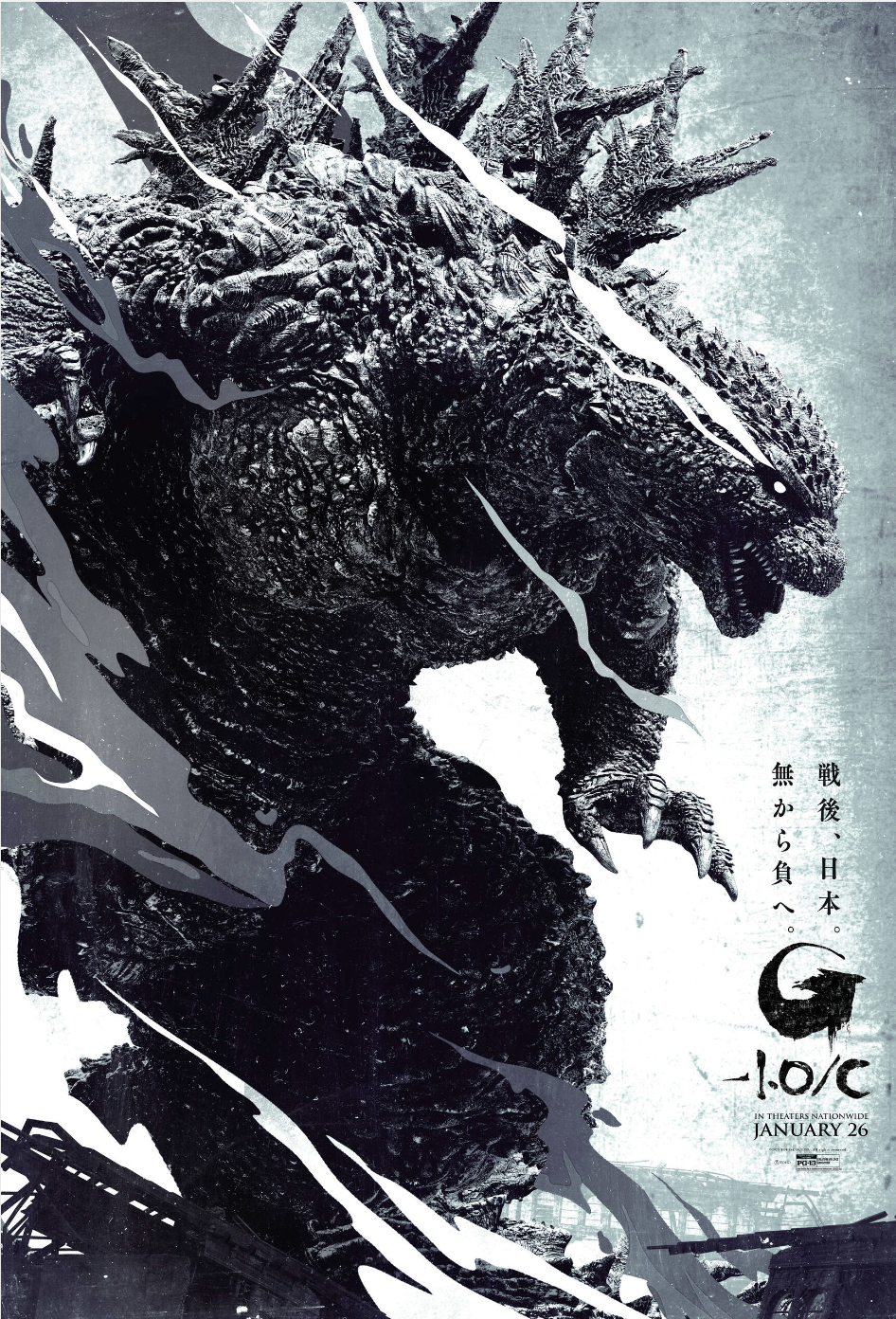 ดูหนังออนไลน์ Godzilla Minus One Minus Color